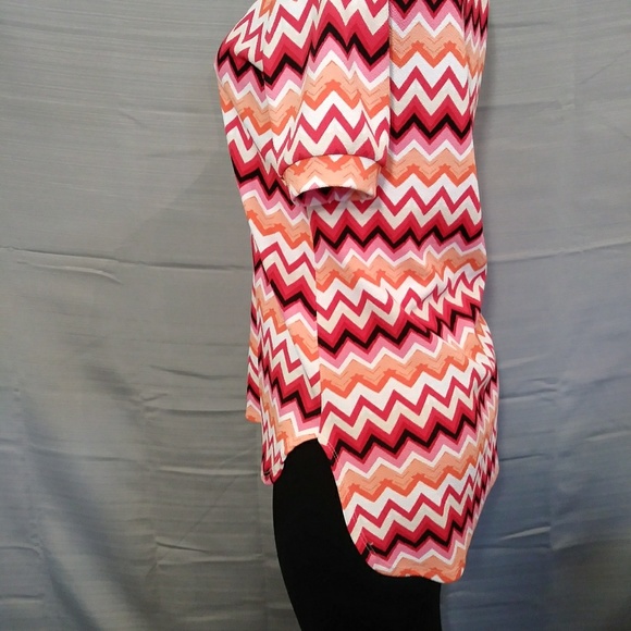 Goo Yoo Chevron high- low top sz Large - Picture 5 of 7